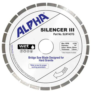 Alpha Silencer III Granite Blade